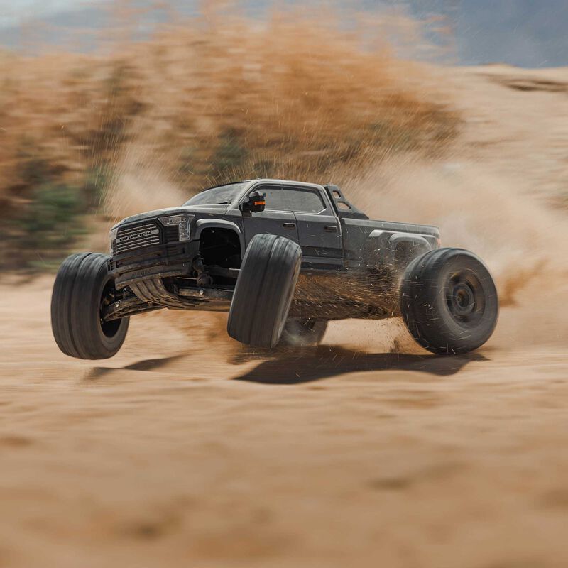 1/7 BIG ROCK 6S 4X4 RTR Brushless Monster Truck, Gun Metal
