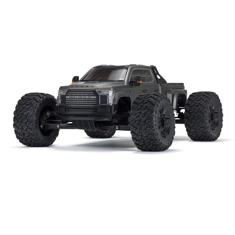 1/7 BIG ROCK 6S 4X4 RTR Brushless Monster Truck, Gun Metal
