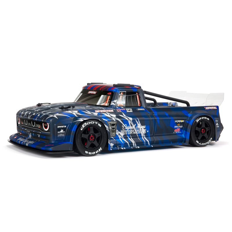 1/7 INFRACTION 6S AVC 4X4 RTR Brushless All-Road Street Bash, Blue
