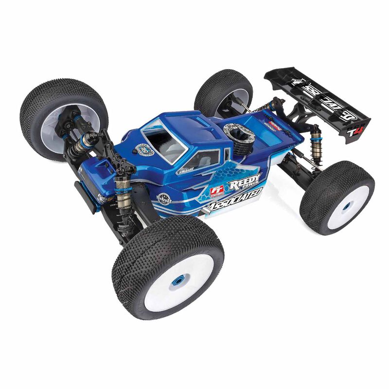 1/8 RC8T4 4x4 Nitro Truggy Team Kit, Gearbox Upgrade