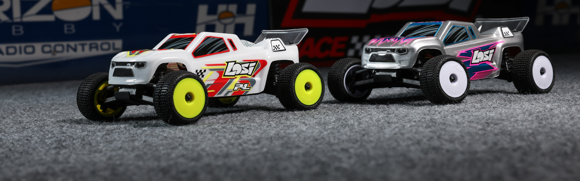 The 1/28 Micro-T 2S 2WD RTR RC Stadium Truck