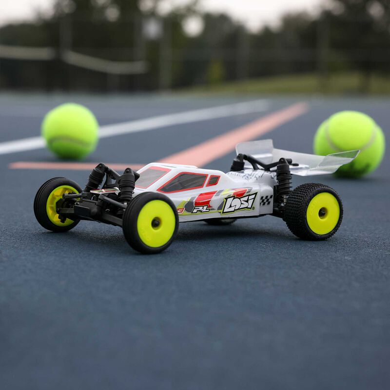 1/24 Micro-B 2S 2WD RTR Race Buggy (Battery & Charger Included), White