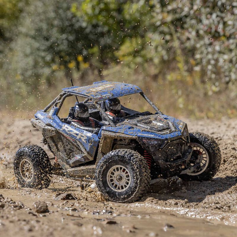 1/10 RZR Rey Polaris 3S 4X4 RTR Brushless Side by Side, Blue